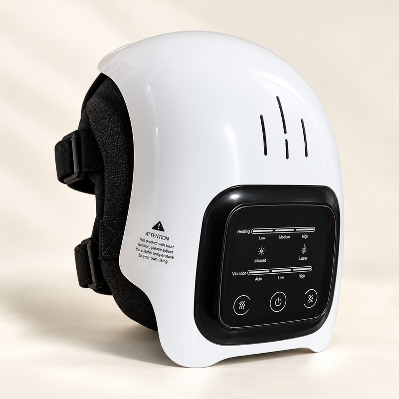 KneeEase Cordless Knee Massager with Heat