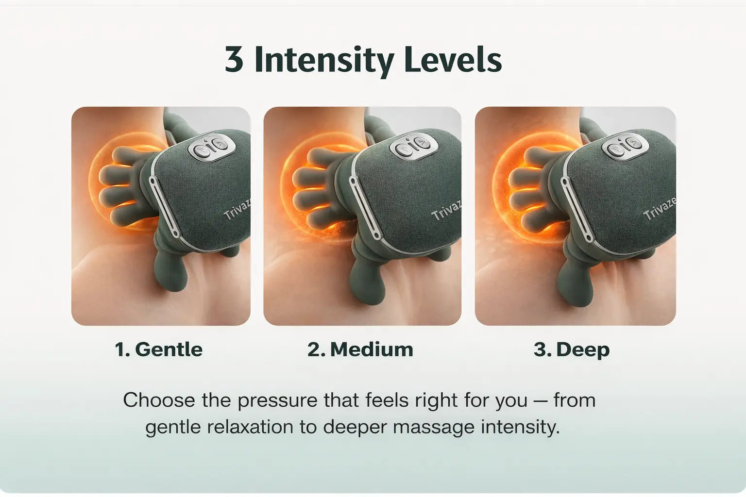 ByMaaf™ Deep-Kneading Neck & Shoulder Massager with Heat