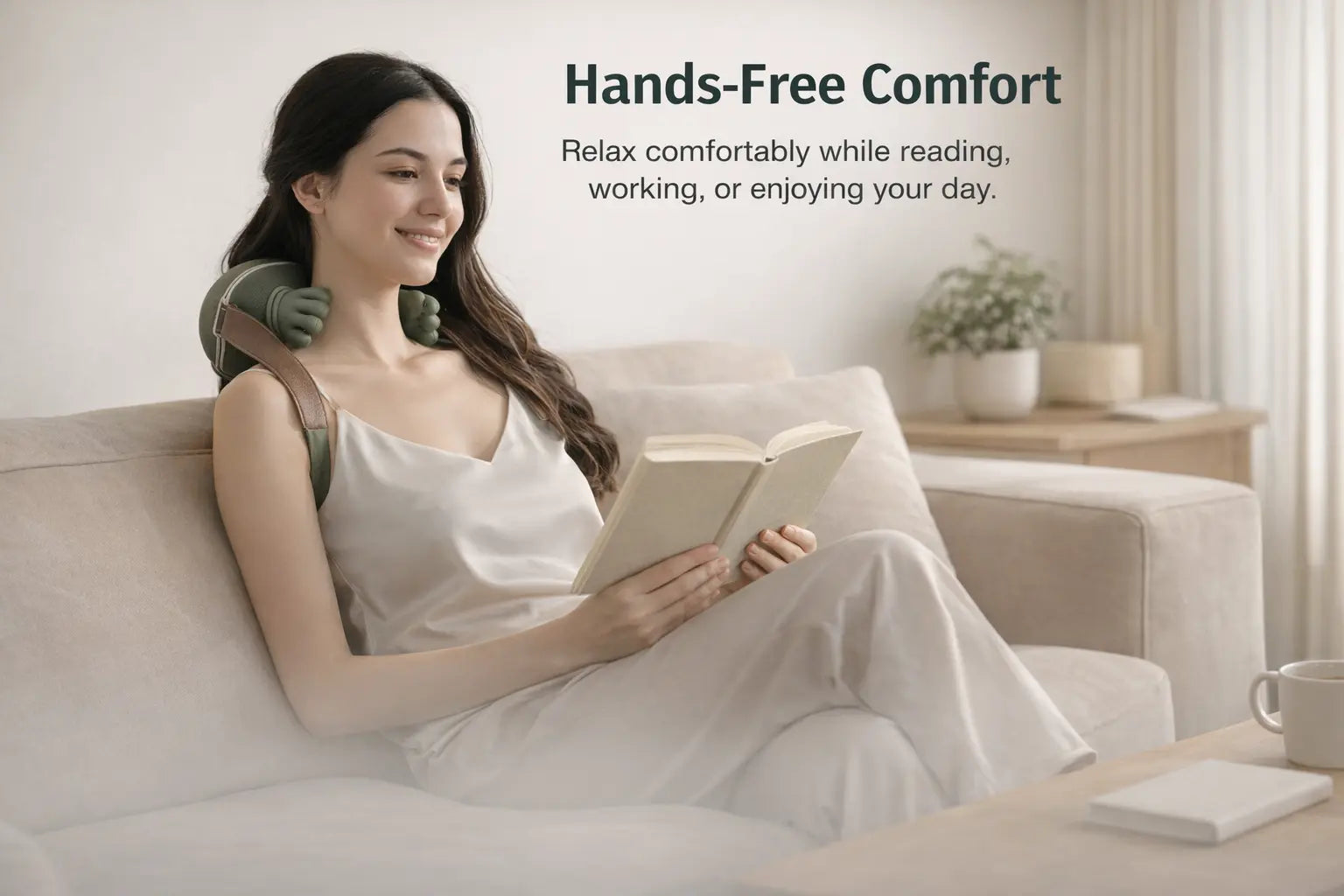 ByMaaf™ Deep-Kneading Neck & Shoulder Massager with Heat