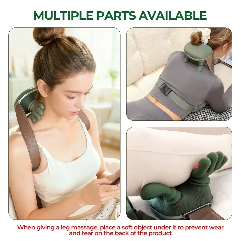 ByMaaf™ Deep-Kneading Neck & Shoulder Massager with Heat