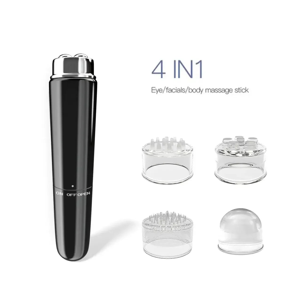 Electric Facial Massager Micro Vibration Eye Beauty Instrument For Relax Eye Dark Circles Eye Bags Puffiness Eye Massage