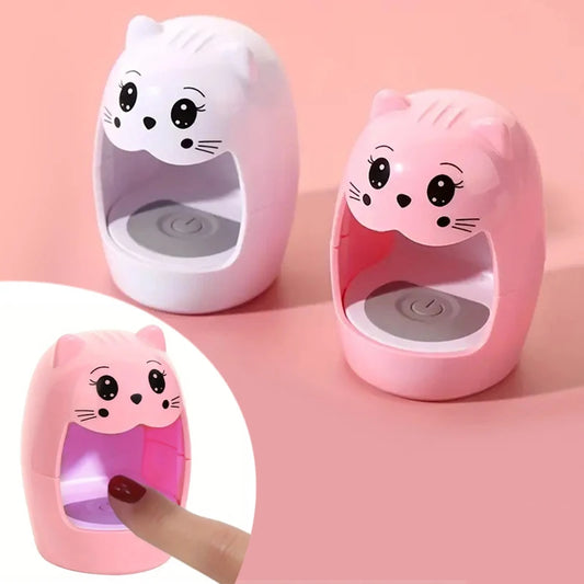 CNHIDS Nail Lamp Quick-drying Nail Dryer LED UV Light Single Finger 6W Mini USB Nail Gel CuringConnector Manicure Salon Tools