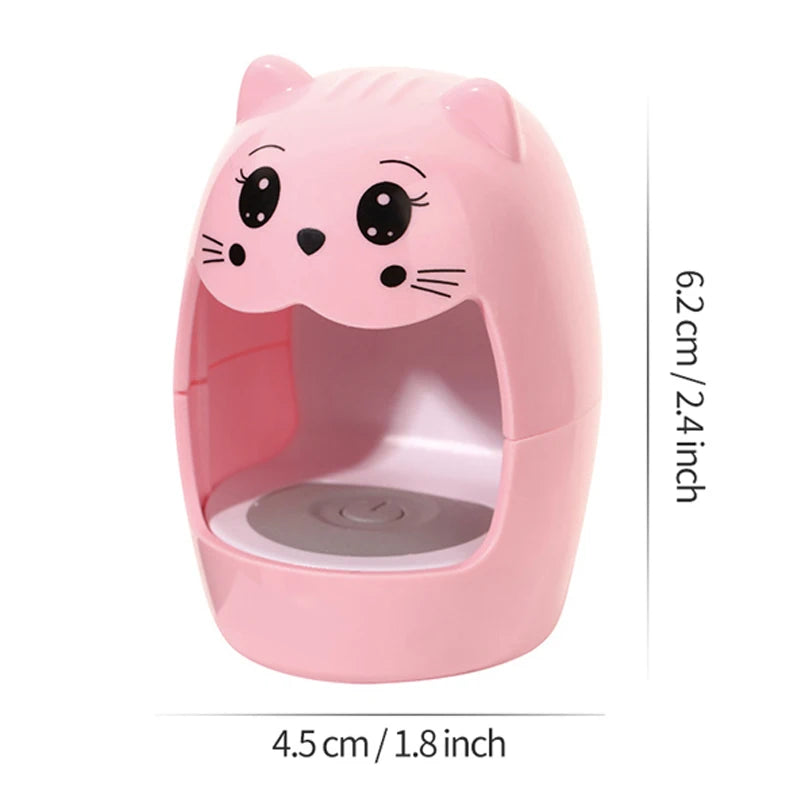 CNHIDS Nail Lamp Quick-drying Nail Dryer LED UV Light Single Finger 6W Mini USB Nail Gel CuringConnector Manicure Salon Tools