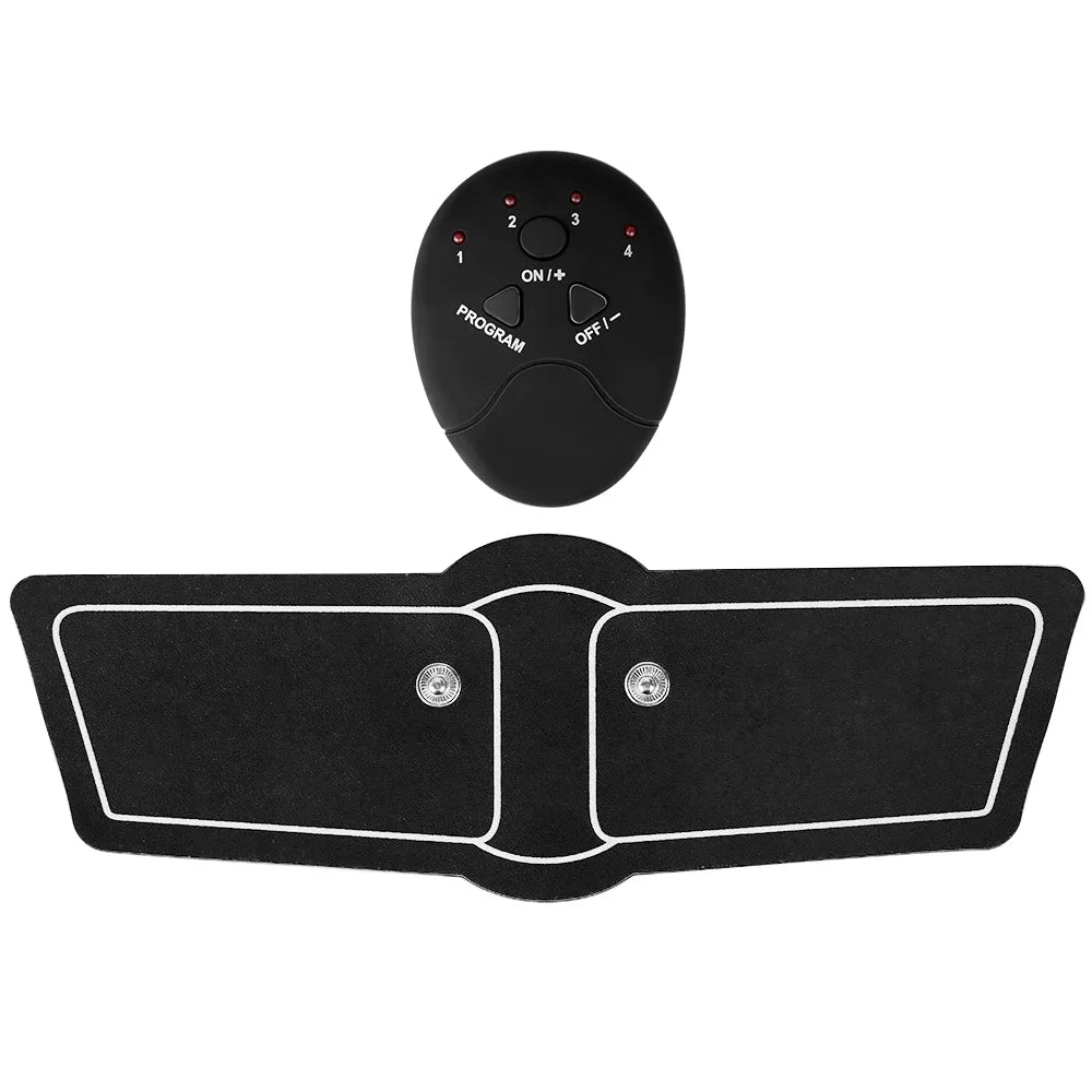 EMS Muscle Stimulator Abdominal Muscle Slimming Massager Hip Training Fitness Fat Burning Buttocks Arm Abdomen Trainer Apparatus