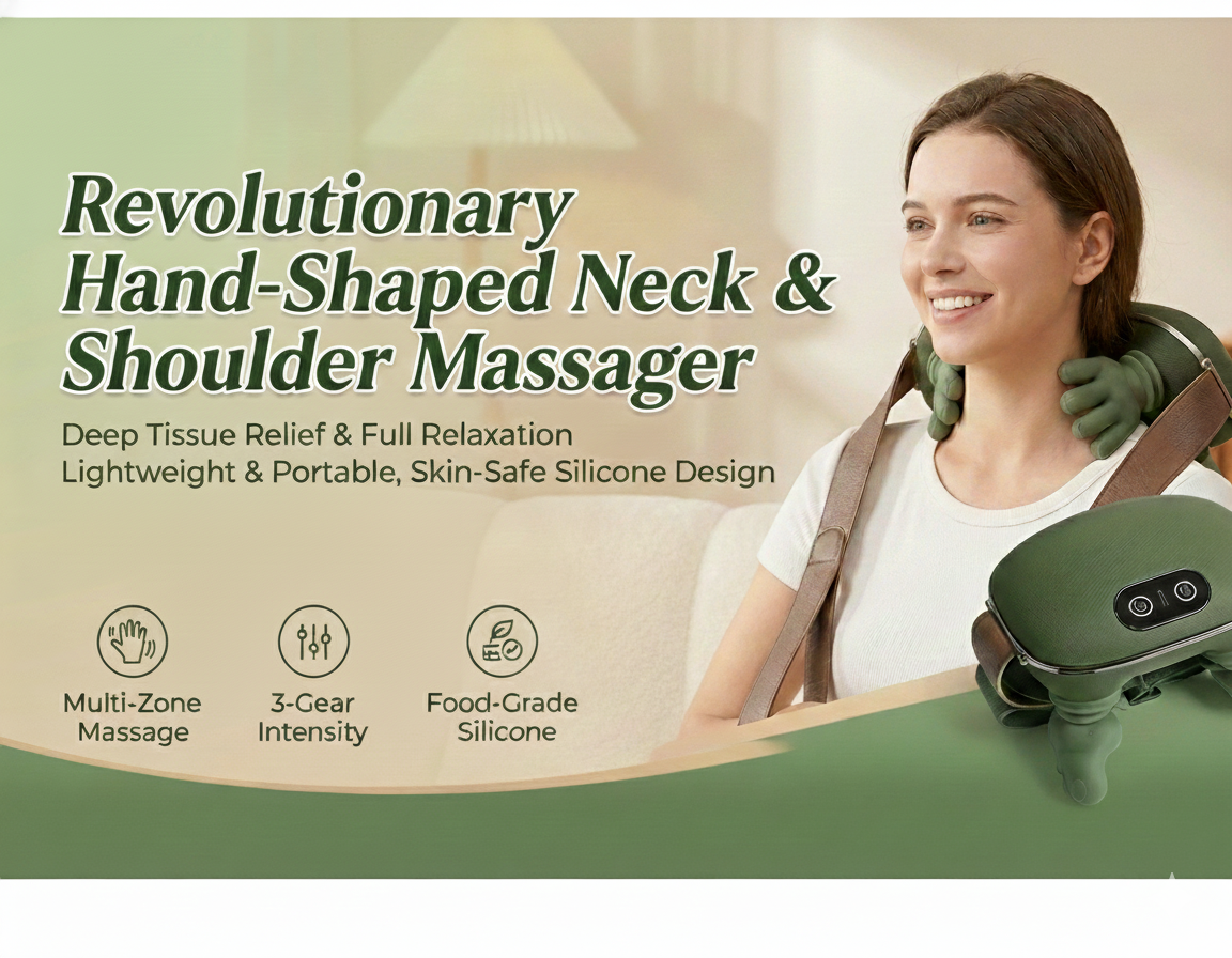 ByMaaf™ Deep-Kneading Neck & Shoulder Massager with Heat — image 8
